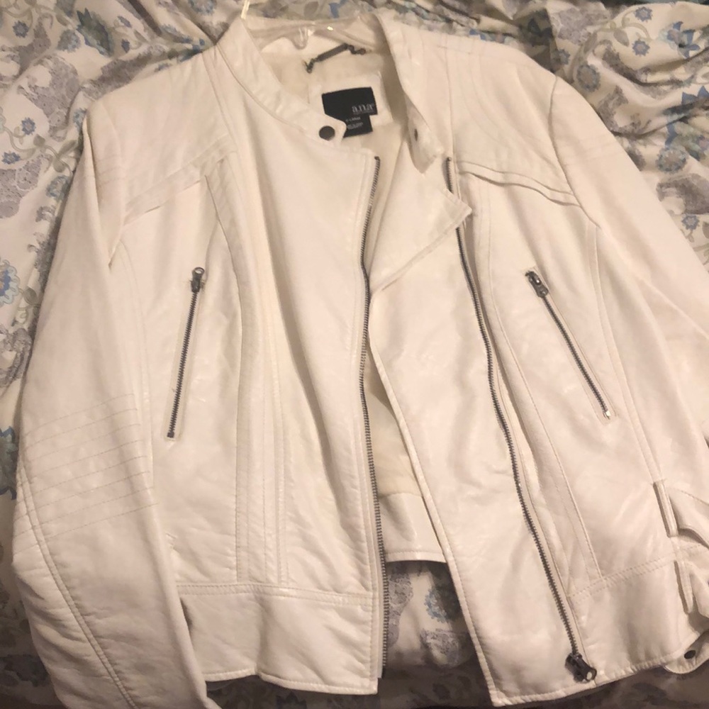 White jacket, XL, new with tags!
